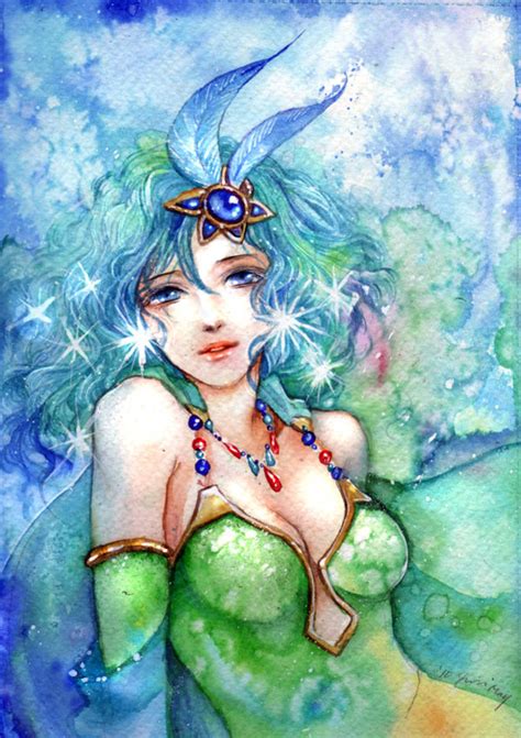 Rydia From Final Fantasy Iv Game Art Hq