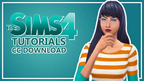 Die Sims 4 Cc Downloadinstallieren Tutorial Youtube