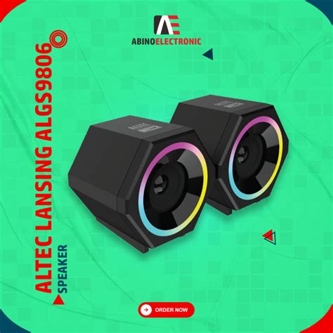 Jual Speaker Gaming Altec Lansing ALGS9806 Komputer PC Laptop TV HP