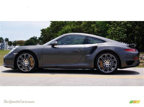 2014 Porsche 911 Turbo S Coupe In Agate Grey Metallic Photo 2 166166