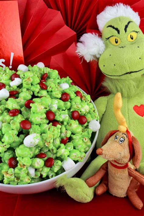 Grinch Popcorn Two Sisters