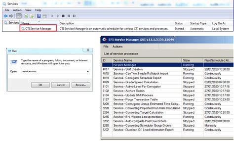 How To Restart Cti Services Manager