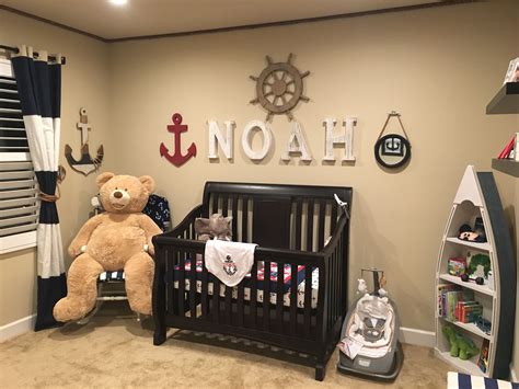 Pin By Nikki On Baby Room Baby Boy Room Nursery Nautical Baby Room
