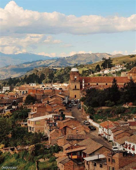 Panorámica De Monguí Boyacá Bogota Colombia Pueblosdecolombia