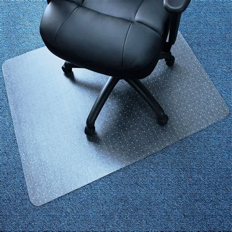 Hoommo Office Chair Mat Transparent Hard Floor Protector With Studded