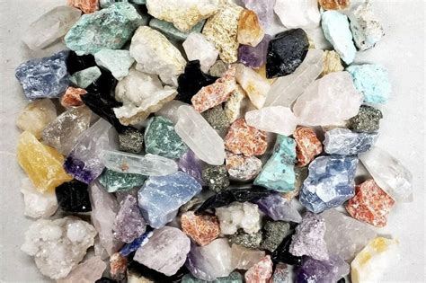Raw Crystal Small Assorted Crystals Bulk Rough Rocks Etsy