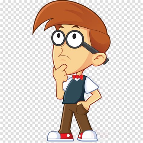 Download Cartoon Person Thinking Png Clipart 1707068 Pinclipart