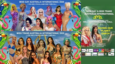 Miss Gay Miss Trans Australia International Pageant My Guide Melbourne