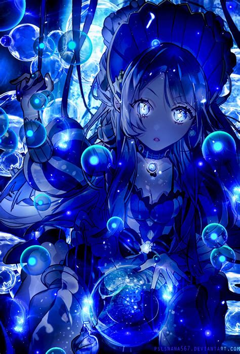 Blue By Pslshana567 On Deviantart Anime Art Fantasy Anime Art