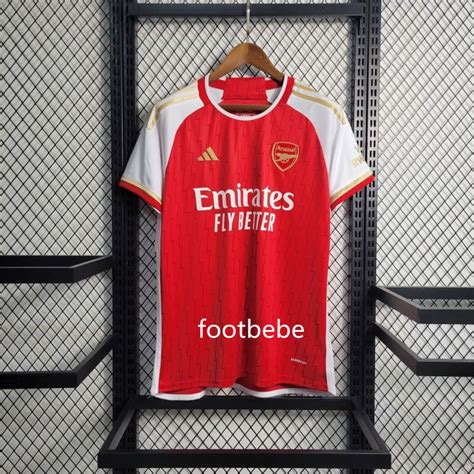 Maillot Arsenal 2023 2024 Domicile Rouge Footbebe