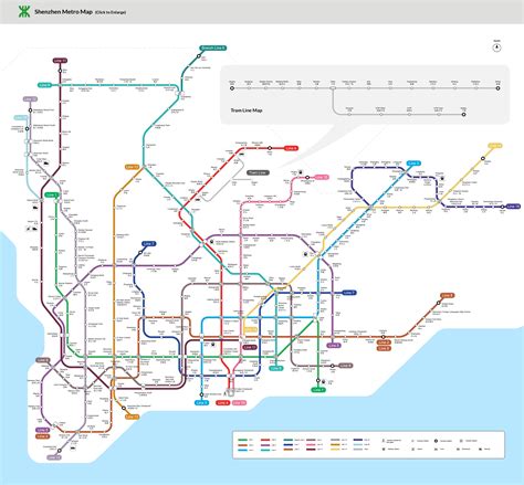 Shenzhen Metro Map Pdf Downloadable Metro Lines Stations