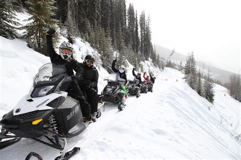 Full Day Snowmobile Tour From Banff Canmore Lake Louise