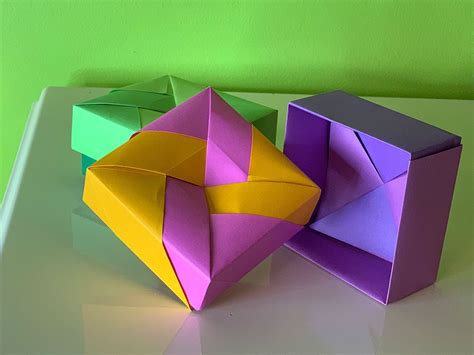 Caja De Origami Cómo Hacerla Chilpas