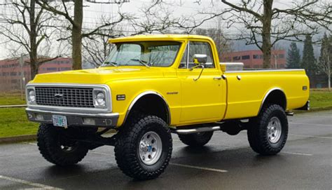 1972 Chevrolet 34 Ton Custom20 4x4 Lifted Restored Pick Up Rare For