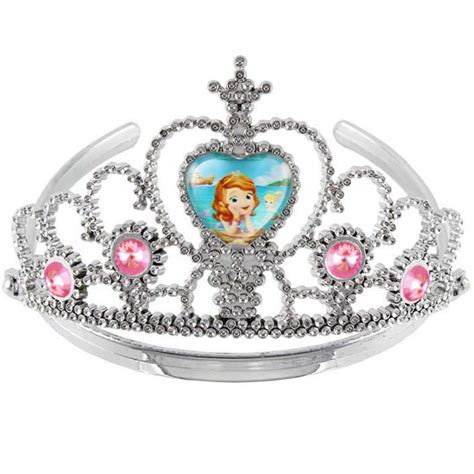 New Plastic Fairy Blinking Princess Tiara Crown China Silver Princess