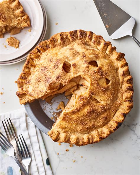 I added some extra sugar to toss the aples b/c my experience has proven granny smith's to be a little bitter. How to Make the Easiest Apple Pie | Kitchn