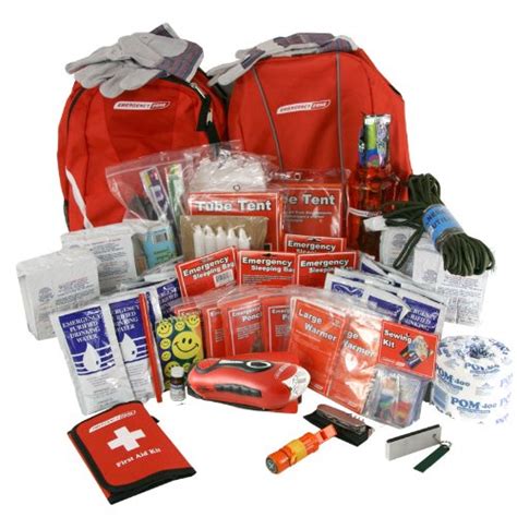 Disaster Survival Survivor Emergency Kit 4 Person