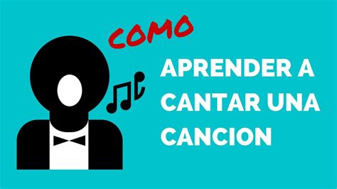 COMO APRENDER A CANTAR UNA CANCION CLASES DE CANTO - YouTube