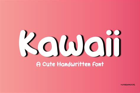 Kawaii Font By Honiiemoon · Creative Fabrica