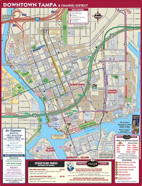 Detailed Map Of Downtown Tampa