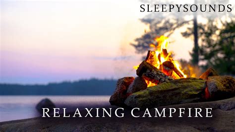 Relaxing Burning Campfire 9 Hours Of 4k Campfire Sounds For Sleep