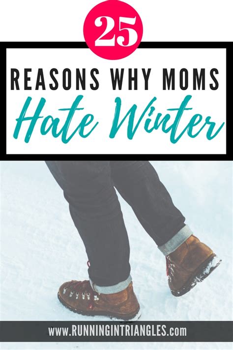 25 Reasons Why Moms Hate Winter