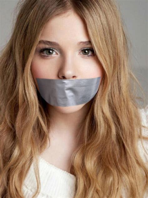 Chloe Moretz Duct Tape Gagged 2 By Goldy0123 On Deviantart