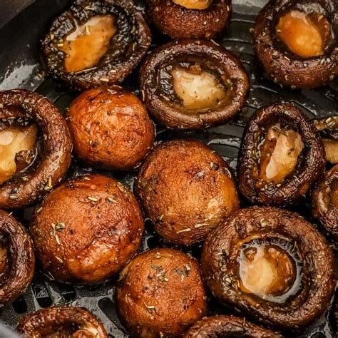 The Best Air Fried Mushrooms Recipe - Sweet Cs Designs
