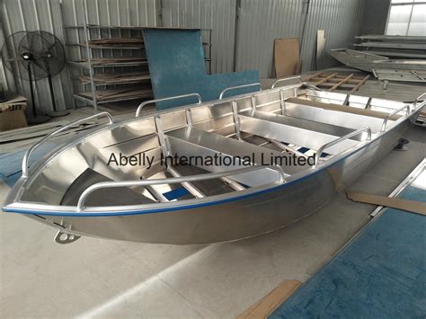 Abelly All Welded 16ft Deep V Type Fishing Boat Jon Boat China