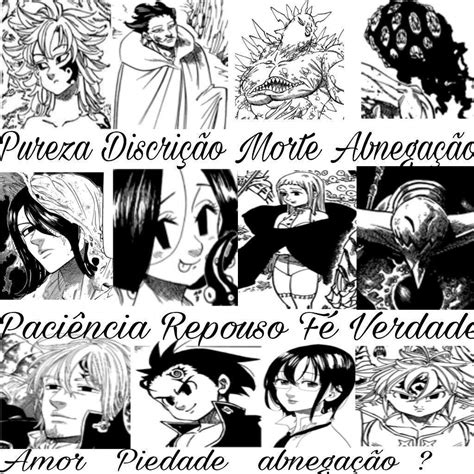 Las 39 mejores imagenes de los 4 arcangeles 7w7 no taizai 7. Nanatsu no taizai 10 menbros dos clans dos demonios ...