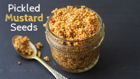 Pickled Mustard Seeds Youtube