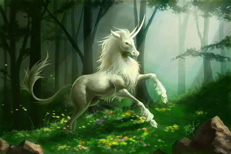 Unicorn By Meganmissfit On Deviantart Unicorn Art Fantasy Creatures