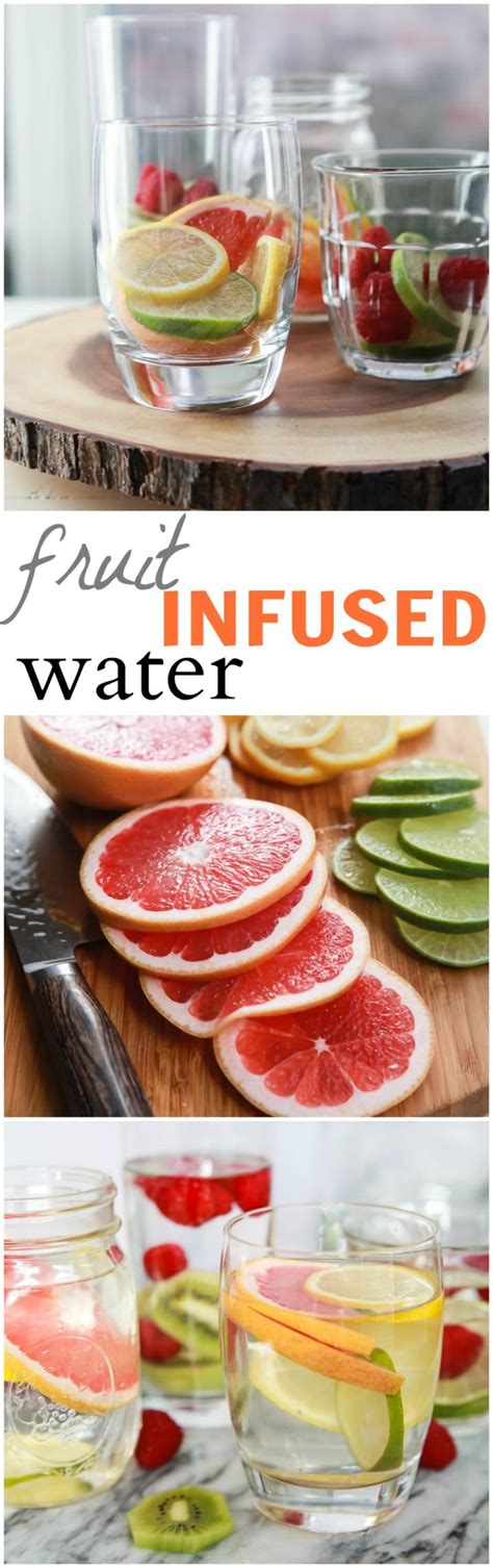 Easy Delicious Fruit Infused Water Is A Great Way To Drink More Water