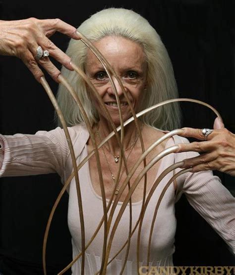 Worlds Longest Nails Just Cant Seem To Get A Job Pinterest