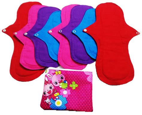 Buy Premium Recyclopads Reusable Menstrual Cotton Cloth Sanitary Pads