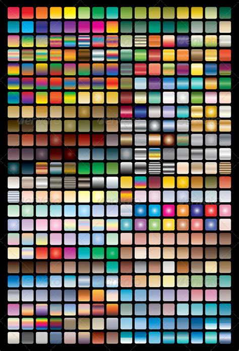Vector Swatches And Gradients For Illustrator Illustrator Download
