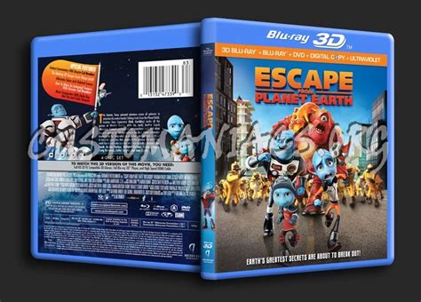 Escape From Planet Earth 3d Blu Ray Cover Dvd Covers And Labels By