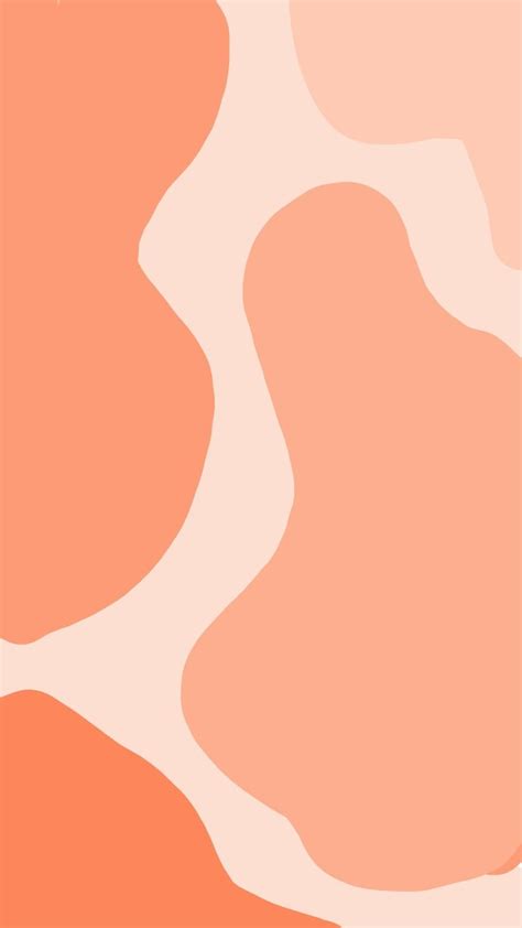 Peachsalmon Plain Aesthetic Wallpaper Fall Wallpaper Aesthetic