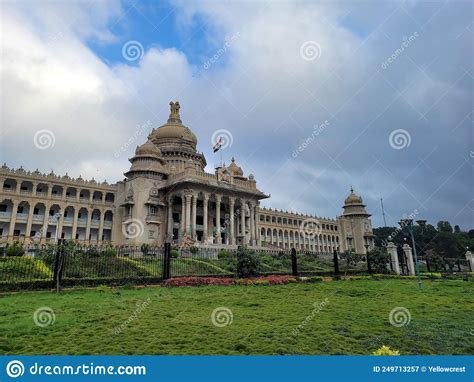 Vidhana Soudha The Legislative Building In The Karnataka State Capital