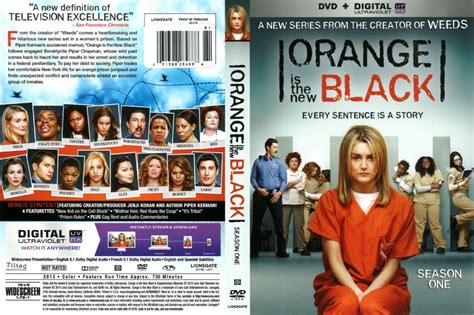 Orange Is The New Black Season 1 2013 R1 Dvd Cover Dvdcovercom