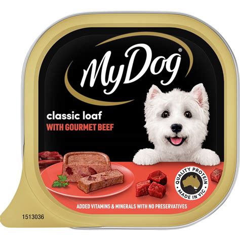My Dog Gourmet Beef Loaf Classics Wet Dog Food Tray 100g Woolworths