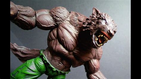 62 Werewolf Custom Action Figure Werewolf Figure Custom Action