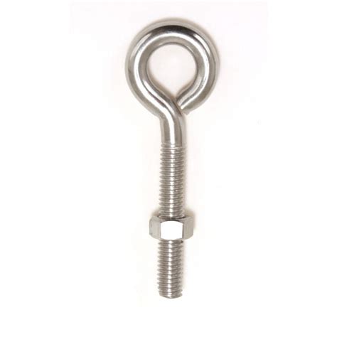 Lehigh In X In Coarse Stainless Steel Eye Bolt With Nut S