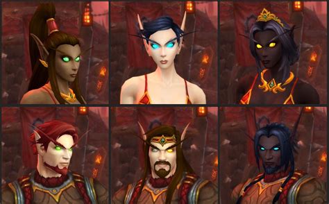 New Blood Elf Character Customization Options In Shadowlands Guides