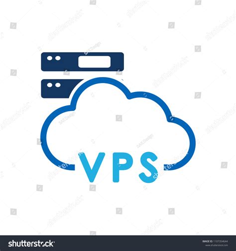 Vps Server Logo Icon Design Stock Vector Royalty Free 1107354644