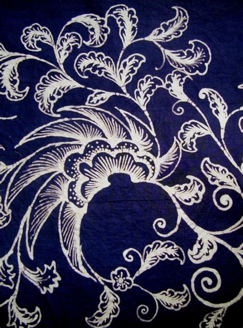 Detail Makna Motif Batik Bunga Mawar Koleksi Nomer