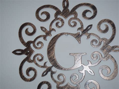 Home decorating ideas, tips and inspiration. 36 inches Family Initial Metal Monogram ANY LETTER Or NUMBER