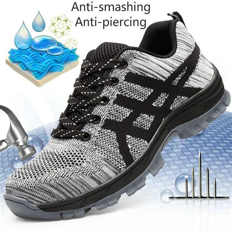 Footwear has been our passion at deichmann for over a century and we know that safety shoes for men are exceptional value for money, stylish, practical. Men/Women Mesh Deodorant Breathable Steel Toe Cap Safety ...