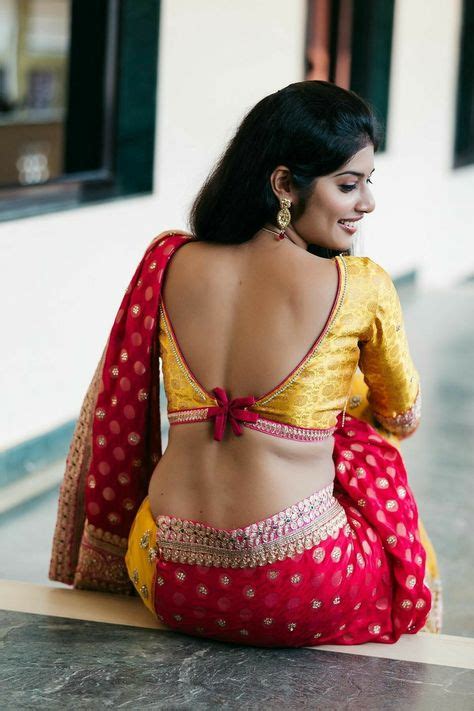 The 984 Best Backless Saree Images On Pinterest In 2018 Beautiful Saree Indian Actresses And