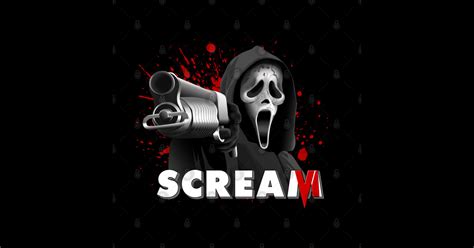 Ghostface With A Shotgun Scream 6 Posters And Art Prints Teepublic
